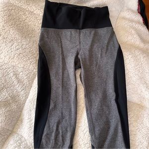 Lululemon grey and black leggings
